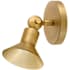 Hinkley Lighting Dom 7" Tall LED Wall Sconce Heritage Brass