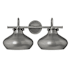 Hinkley Lighting 2 Light 21" Width Bathroom Vanity Light from the Congress Collection Antique Nickel