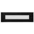 Hinkley Lighting Single Dash 10" Wide 120V LED Step Light Stainless Steel Black