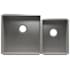 Home Refinements by Julien Urbanedge 32-1/2" x 19-1/2" Undermount Double Basin Stainless Steel Kitchen Sink with 60/40 Basin Split Stainless Steel