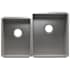 Home Refinements by Julien Urbanedge 29-1/2" x 19-1/2" Undermount Double Basin Stainless Steel Kitchen Sink Stainless Steel