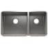Home Refinements by Julien J7 32-1/2" x 17-1/2" Undermount Double Basin Stainless Steel Kitchen Sink Stainless Steel