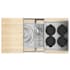 Home Refinements by Julien Smart Station 37-1/2" x 19-5/8" Undermount Single Basin Stainless Steel Kitchen Sink with Basin Rack, Colander, Cutting Board and Drain Board Stainless Steel