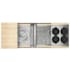 Home Refinements by Julien Smart Station 50-1/2" x 19-5/8" Undermount Double Basin Stainless Steel Kitchen Sink with Basin Rack, Colander, Cutting Board and Drain Board Stainless Steel