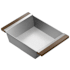Home Refinements by Julien 18" x 12" Kitchen Sink Bin Stainless Steel