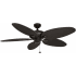 Honeywell Ceiling Fans Duval 52" 5 Blade Indoor / Outdoor Ceiling Fan Bronze