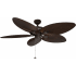 Honeywell Ceiling Fans Palm Island 52" 5 Blade Indoor / Outdoor Ceiling Fan Bronze