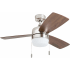 Honeywell Ceiling Fans Barcadero 44" 3 Blade Indoor LED Ceiling Fan Brushed Nickel