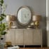 Hooker Furniture Elixir 71" Wide Contemporary Buffet Cabinet Sideboard Serene Gray Beige