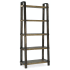 Ladder Bookcase on White Background