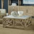 Hooker Furniture Surfrider 42" Square Coastal Casual Luxury Cocktail Coffee Table Driftwood