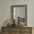 Hooker Furniture 36-3/4" W x 48" H Rectangular Framed Bathroom Mirror Cliffside Brown