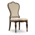 Hooker Furniture Leesburg 20" Wide Mahogany Veneer Dining Chair Rich Traditional Mahogany