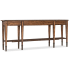 Hooker Furniture Skinny 76" Wide Acacia and Birch Wood Console Table Medium Wood