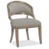 Hooker Furniture Boheme 23" Wide Fabric Dining Chair Gray / Antique Milk