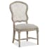 Hooker Furniture Boheme 22" Wide Metal Back Dining Chair Mercantile White