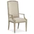 Hooker Furniture Sanctuary 24" Wide Arm Fabric Accent Chair Le Sable / Light Wood