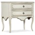Hooker Furniture Sanctuary 2 - 30" Wide Rustic French Country 2 Drawer Nightstand Blanc