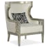 Hooker Furniture Debutant 32" Wide Classic Modern Wing Style Accent Chair from Sanctuary 2 JEWEL
