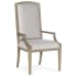 Hooker Furniture Castella 24" Wide Arm Fabric Dining Chair Antique Slate