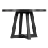 Hooker Furniture Chapman 46" Diameter Dining Table Charred Black