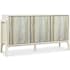 Hooker Furniture Hera 60" Wide Maple Wood Buffet with Adjustable Shelf Almond White / Brown