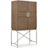 White Oak / Woven Split Cane / Satin