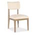 Hooker Furniture Banyon Bay Wood Veneer Framed Polyester Accent Chair Desert Oak / Levi Oyster