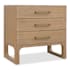 Hooker Furniture Banyon Bay 30" Wide White Oak Wood Nightstand Desert Oak / Brushed Brass