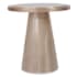 Hooker Furniture Archives 24" Wide Aluminum and Veneer Table Satin Brass