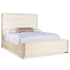 Hooker Furniture Westwood California King Fabric and Veneer Bed Frame Polished Limestone / Trendy Snow