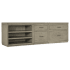 Hooker Furniture Linville Falls 96" Wide 4 Drawer Wood Veneer Filing Cabinet Medium Wood