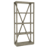 Hooker Furniture 38" Wide 4 Shelf Wood Veneer Shelving Medium Wood
