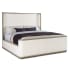 Hooker Furniture Linville Falls California King Sleigh Bed Frame Smoked White