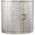 Hooker Furniture Deserie 36" Wide Oak Accent Cabinet Silver