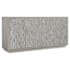 Hooker Furniture Melange 78" Wide Wood Accent Cabinet Silver / Gray