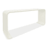 Hooker Furniture 14" Wide Raffia, Wood Console Table Cream