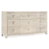 Hooker Furniture 70" Wide 9 Drawer Wood Veneer Dresser Light Wood