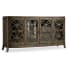 Hooker Furniture 70 Inch Wide Hardwood Media Cabinet from the Melange - Sloan Collection Medium Wood Stain