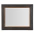Hooker Furniture Big Sky 36" W x 44" H Rectangular Wood Framed Bathroom Mirror Furrowed Bark