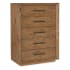 Hooker Furniture Big Sky 41" Wide 5 Drawer Dresser Vintage Natural