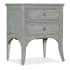 Hooker Furniture Charleston 26" Wide Wood Top Wood Table Waterscape Blue