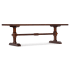 Hooker Furniture Charleston 56" Wide Wood Top Walnut and Ash Table Maraschino Cherry