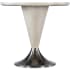Hooker Furniture Modern Mood 40" Wide Wood Top Oak and Metal Dining Table Diamond