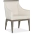 Hooker Furniture Modern Mood 25" Wide Wood Framed Polyester Dining Chair Mink