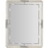 Hooker Furniture Modern Mood 38" W x 48" H Rectangular Wood Framed Bathroom Mirror Diamond