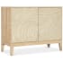 Hooker Furniture Retreat 40" Wide Oak Nightstand with Soft Close Dune