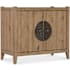 Hooker Furniture Vineyard Row 38" Wide Hickory Wood Nightstand with Soft-Close Hinges Sonoma / Rustic Hammered Metal