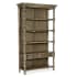 Hooker Furniture Lyons 50" Wide Rustic Antique American Etagere Style Shelving from La Grange Washed Medium