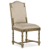 Hooker Furniture La Grange 22" Wide Fabric Dining Chair with Nailhead Trim Barn Wood